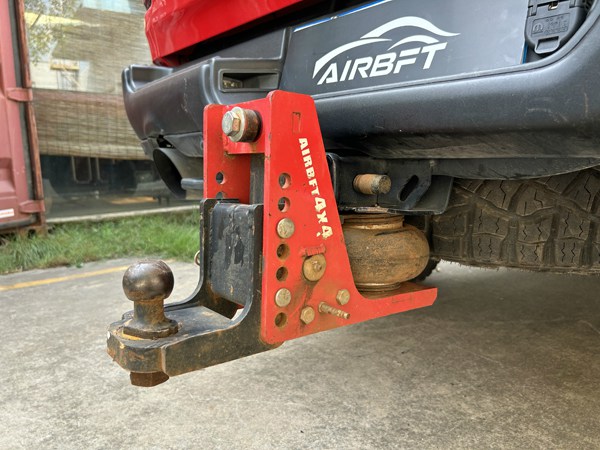 DODGE RAM TRX V8 AIR TRAILER HITCH INSTALLATION