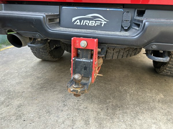 DODGE RAM TRX V8 AIR TRAILER HITCH INSTALLATION